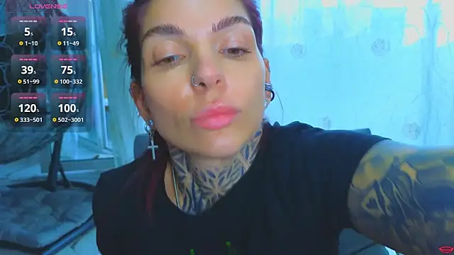Snapshot of tattooedBabyy chatting on June 7, 9:57 am tattooedBabyy online show from June 7, 9:57 am