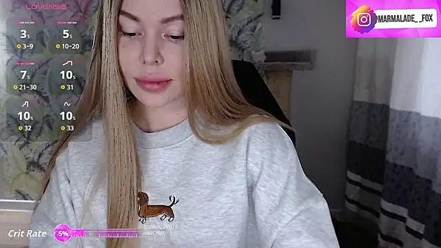 Marmalade Fox online show from February 2, 9:19 am