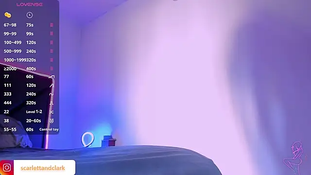 ScarlettAndClark online show from March 8, 1:47 pm