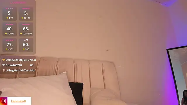  karime  online show from February 25, 8:07 pm