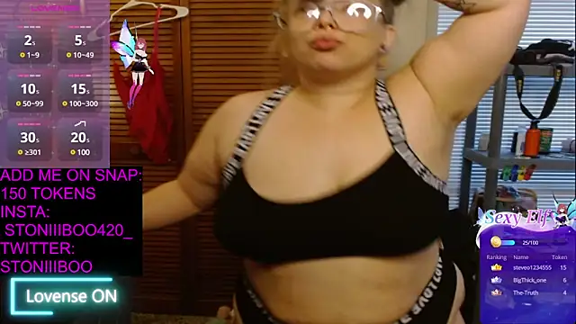 Stoniiiboo online show from January 22, 3:07 pm