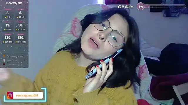 jessica gomez online show from December 15, 1:24 am