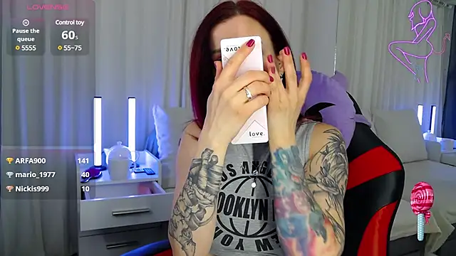 ElisaJane online show from January 13, 1:13 am