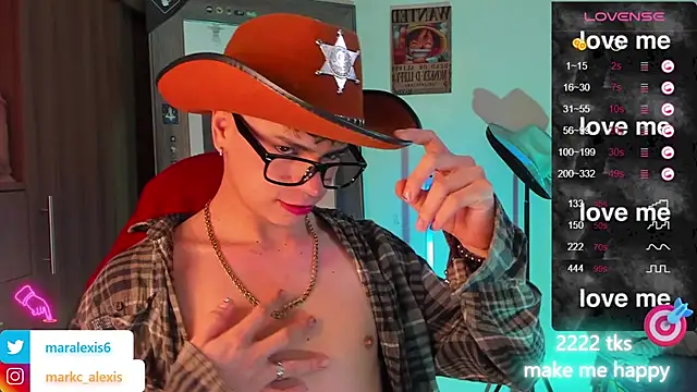 marckalexis online show from February 4, 8:38 pm