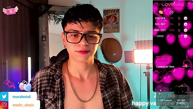 marckalexis online show from February 15, 9:04 pm