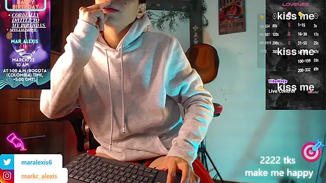 marckalexis online show from March 12, 1:58 am