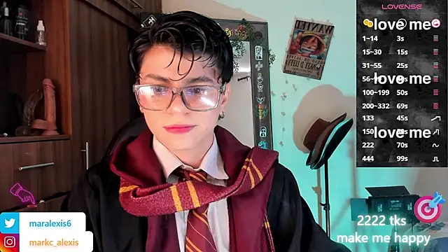 marckalexis online show from November 14, 8:18 pm