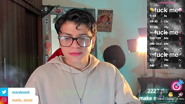 marckalexis online show from November 27, 5:09 am