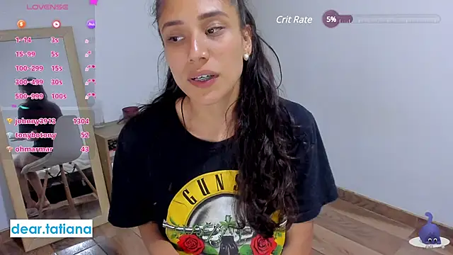 Snapshot of tatianacam chatting on January 4, 1:31 am tatianacam online show from January 4, 1:31 am