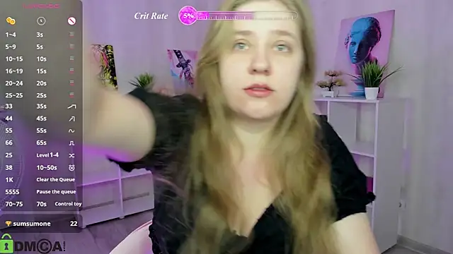 Snapshot of Megan_Violer chatting on July 8, 5:28 pm Megan Violer online show from July 8, 5:28 pm