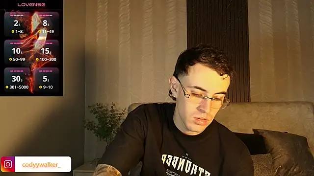 Snapshot of CodyWalkerR chatting on May 15, 5:42 pm CodyWalkerR online show from May 15, 5:42 pm