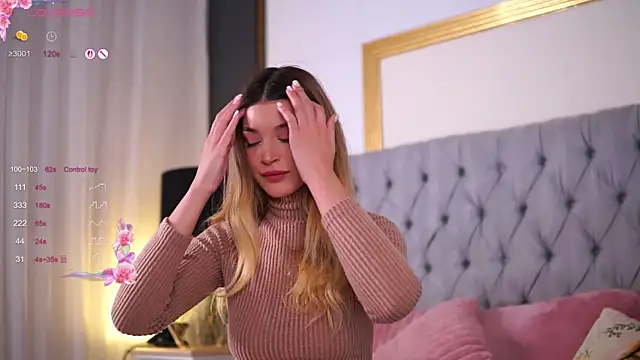 Snapshot of EvaWarenn chatting on October 16, 3:40 am EvaWarenn online show from October 16, 3:40 am