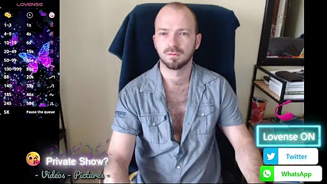 RealManHaveHairy online show from June 4, 4:07 am