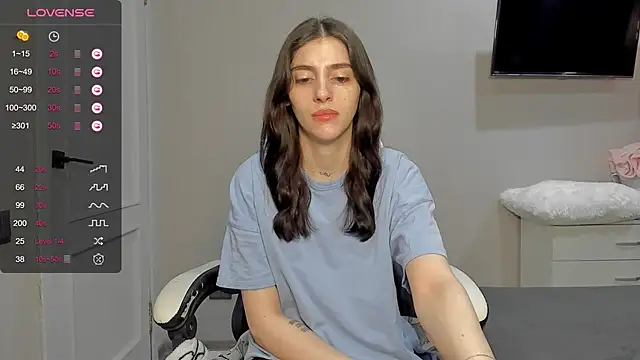 Snapshot of broosnica1 chatting on February 19, 7:59 am broosnica1 online show from February 19, 7:59 am