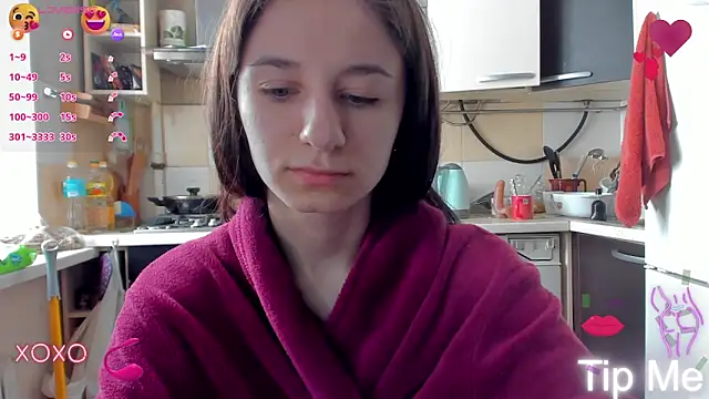 Snapshot of _Nika_Kik chatting on March 5, 8:43 am Nika Kik online show from March 5, 8:43 am