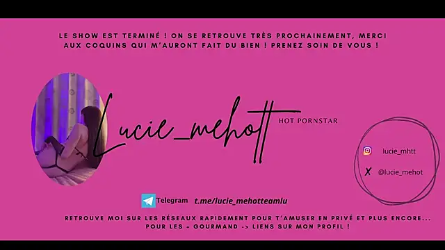 lucie mehott online show from February 26, 2:03 pm