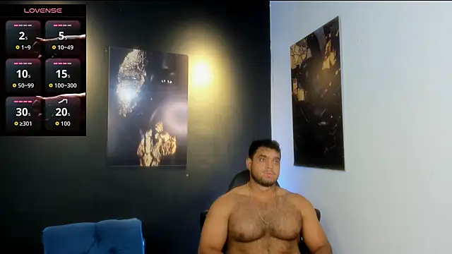 Big furry bear13 online show from November 12, 8:15 am