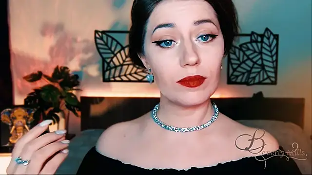 Snapshot of MissBeverlyMills chatting on February 27, 9:54 am MissBeverlyMills online show from February 27, 9:54 am