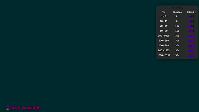 Nala j8 online show from March 17, 1:03 pm