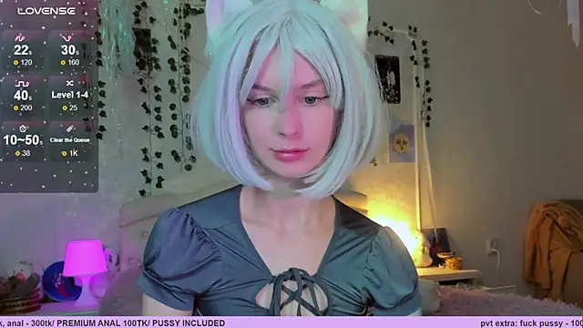 Snapshot of Neko_kitsune1 chatting on November 6, 4:41 pm Neko kitsune1 online show from November 6, 4:41 pm