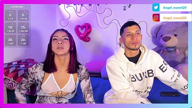 Angel owen1 online show from December 3, 12:57 am