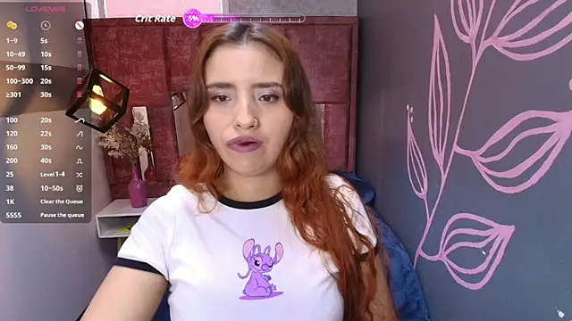Snapshot of ZaraNolimits_ chatting on July 6, 1:08 pm ZaraNolimits online show from July 6, 1:08 pm