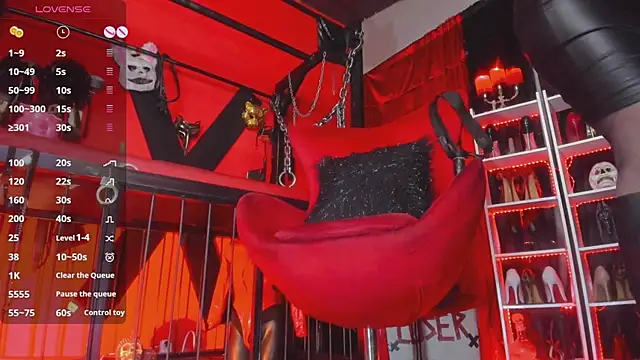 MistressAndre online show from July 1, 8:30 pm