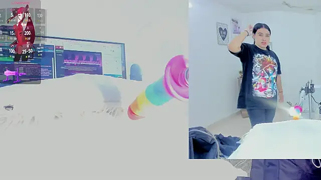 Snapshot of Daki_Ume_ chatting on October 29, 2:25 am Daki Ume online show from October 29, 2:25 am