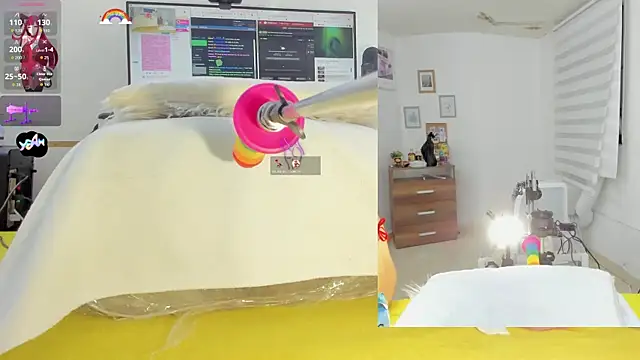 Snapshot of Daki_Ume_ chatting on November 8, 2:45 am Daki Ume online show from November 8, 2:45 am