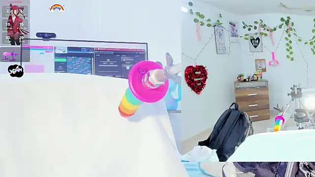 Snapshot of Daki_Ume_ chatting on November 25, 2:44 am Daki Ume online show from November 25, 2:44 am