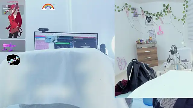 Snapshot of Daki_Ume_ chatting on November 30, 2:37 am Daki Ume online show from November 30, 2:37 am