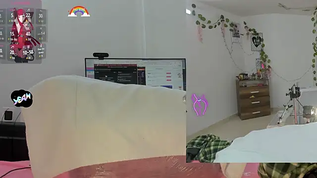 Snapshot of Daki_Ume_ chatting on December 1, 2:27 am Daki Ume online show from December 1, 2:27 am