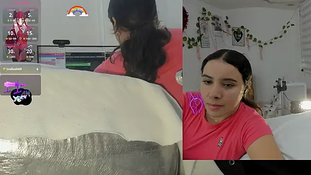 Snapshot of Daki_Ume_ chatting on December 14, 2:17 am Daki Ume online show from December 14, 2:17 am