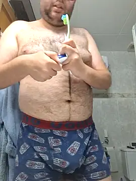 Snapshot of Javier_bear chatting on July 17, 8:10 am Javier bear online show from July 17, 8:10 am