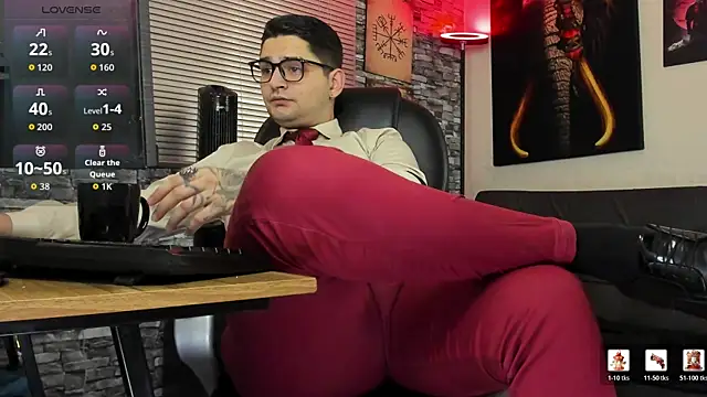 Snapshot of Nicolas_Fellener chatting on July 19, 2:15 am Nicolas Fellener online show from July 19, 2:15 am