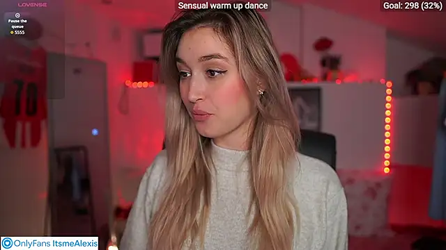 Alexis   Texas online show from October 19, 6:30 pm