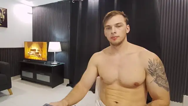 Snapshot of YourHotGreg chatting on February 26, 1:15 am YourHotGreg online show from February 26, 1:15 am