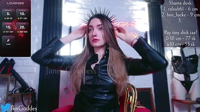 Jane Goddess online show from January 20, 8:07 pm