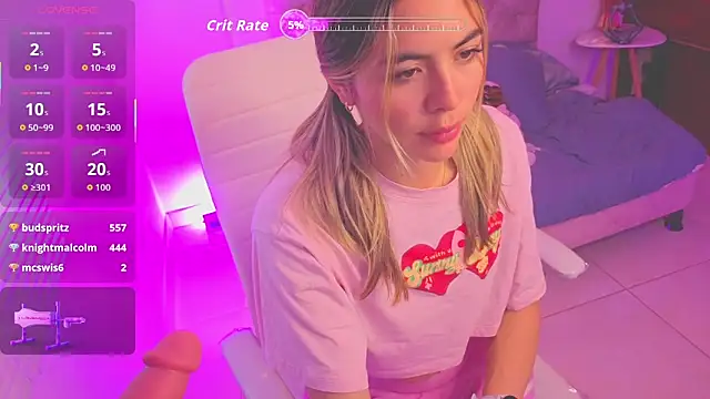 Nathaly-sky online show from November 10, 10:31 pm