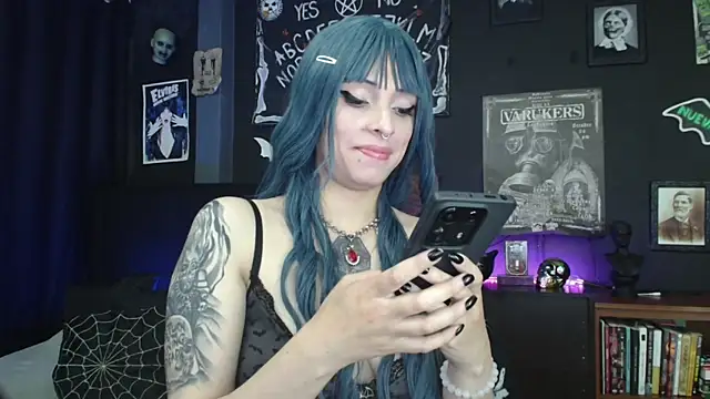 Snapshot of Goddess_Mortem chatting on August 3, 2:11 pm Goddess Mortem online show from August 3, 2:11 pm