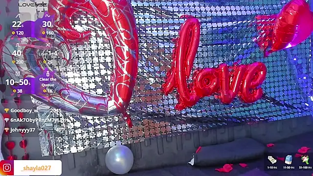 Shayla27 online show from February 13, 1:50 am