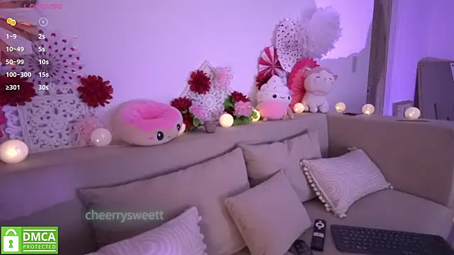 Cheerrysweett online show from March 16, 3:47 am