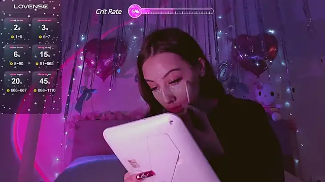 Snapshot of MelodyElf chatting on March 6, 4:28 pm MelodyElf online show from March 6, 4:28 pm