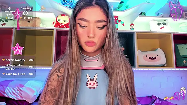 Snapshot of Arianavillada chatting on March 2, 9:31 am Arianavillada online show from March 2, 9:31 am