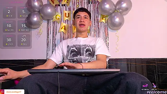Snapshot of Mr_daren_ chatting on May 6, 6:02 pm Mr daren online show from May 6, 6:02 pm