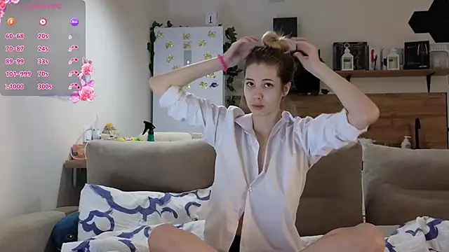 Snapshot of Girl_alone_home chatting on March 15, 3:06 pm Girl alone home online show from March 15, 3:06 pm