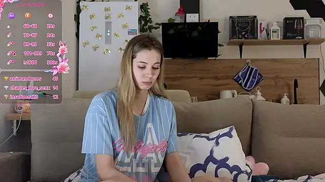 Snapshot of Girl_alone_home chatting on March 20, 8:31 am Girl alone home online show from March 20, 8:31 am