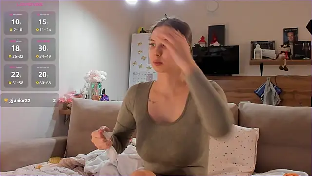 Girl alone home online show from February 15, 2:14 pm