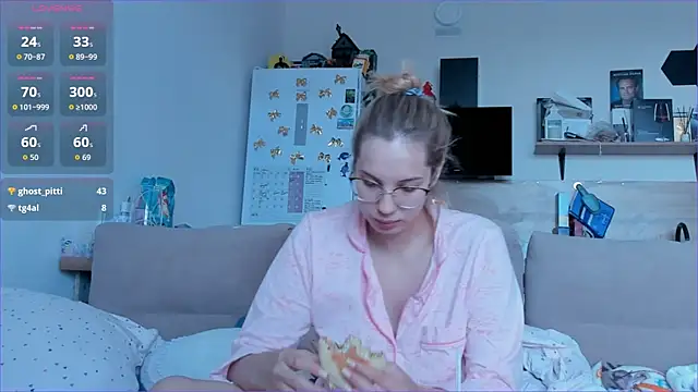 Snapshot of Girl_alone_home chatting on May 10, 4:17 am Girl alone home online show from May 10, 4:17 am