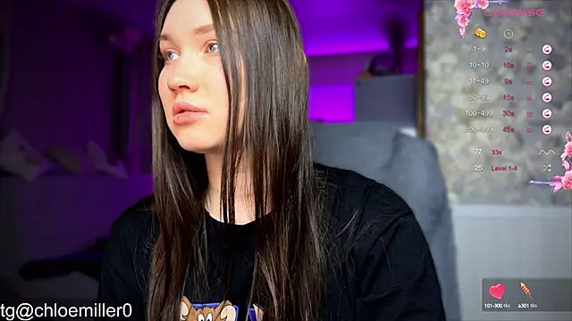 Snapshot of ChloeMillerMeow chatting on February 3, 7:42 pm ChloeMillerMeow online show from February 3, 7:42 pm